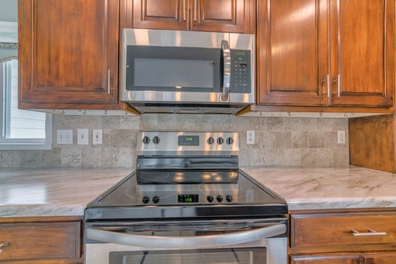 Countertop Microwave Setup